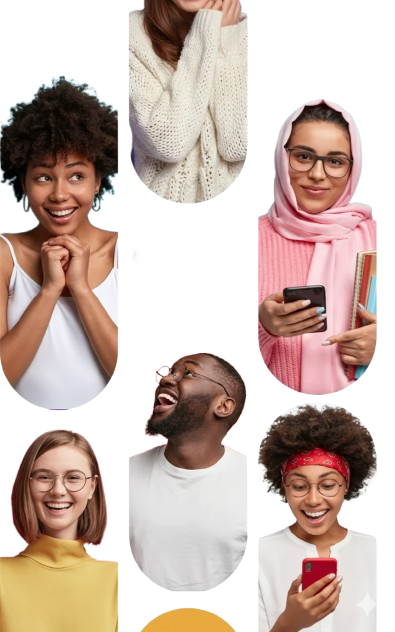 Groupe d'étudiants motivés réussissant leurs examens